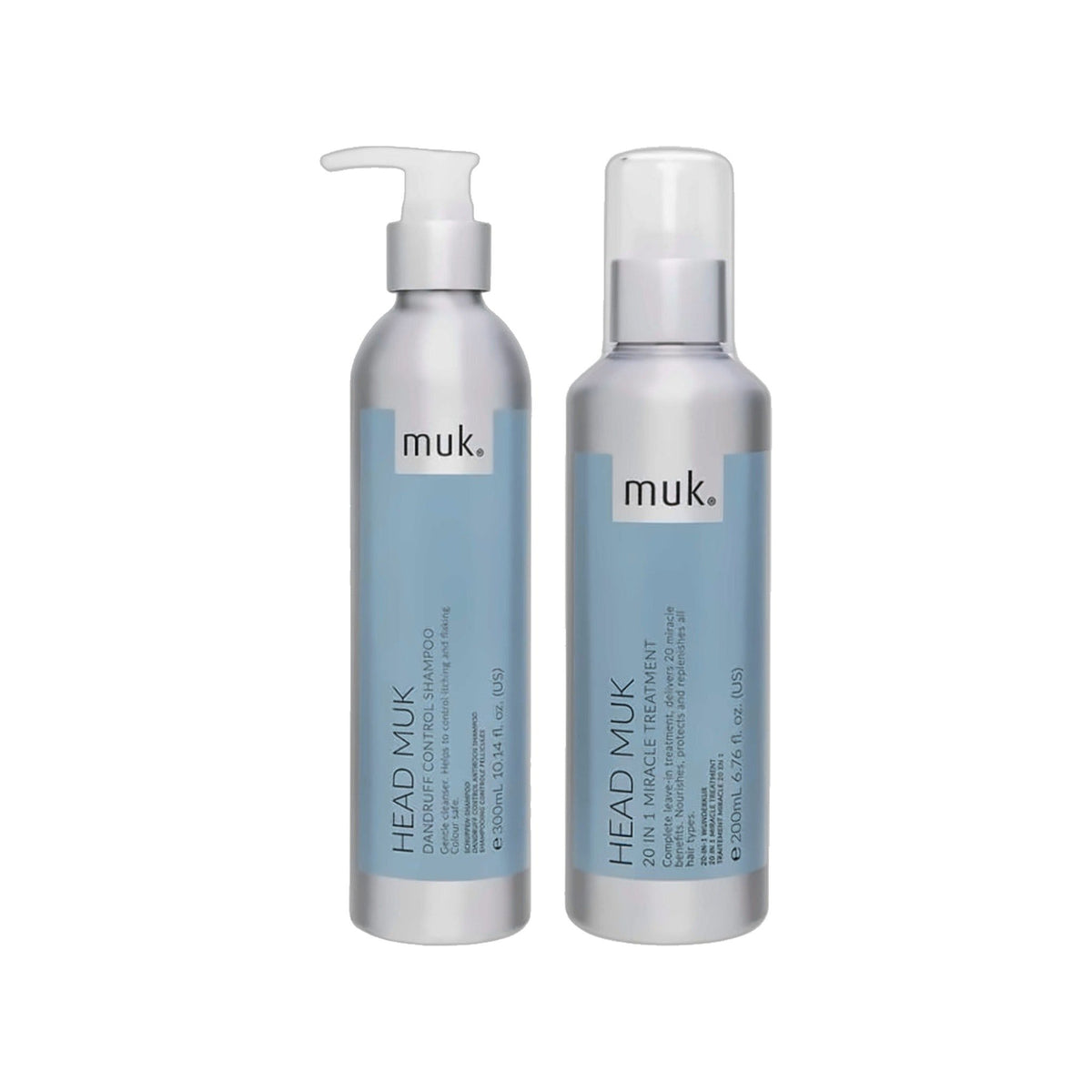 Dandruff Control Shampoo & 20 in 1 Miracle Treatment Duo - Head muk
