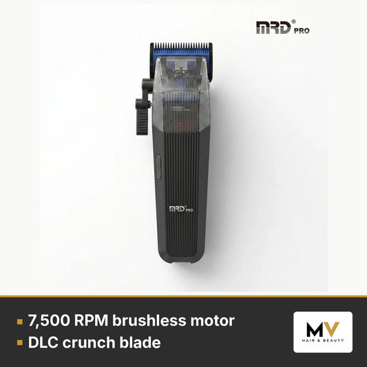 MRD Pro Cyborg Track Clipper, Smart Brain Cordless Trimmer & Smart Brain Trimmer Blade Trio - Black – view 2