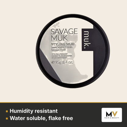 Savage muk Styling Mud & Hair Lacquer Duo - muk Styling
