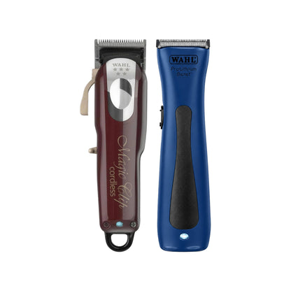 Wahl Cordless Magic Clip Red & Beret Limited Edition Trimmer Duo