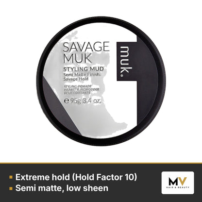 Savage muk Styling Mud & Hair Lacquer Duo - muk Styling