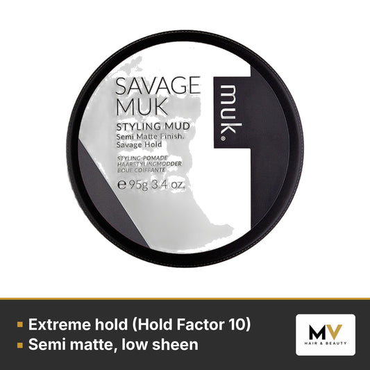 Savage muk Styling Mud & Hair Lacquer Duo - muk Styling – view 2