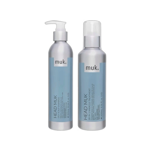 Oily Scalp Shampoo & 20 in 1 Miracle Treatment Duo - Head muk