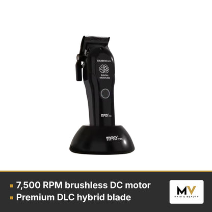 MRD Pro Precision Clipper, Smart Brain Precision BLDC Trimmer & Smart Brain Trimmer Blade Trio - Black – view 2