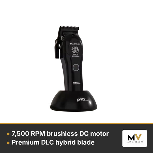 MRD Pro Precision Clipper, Smart Brain Precision BLDC Trimmer & Smart Brain Trimmer Blade Trio - Black – view 2