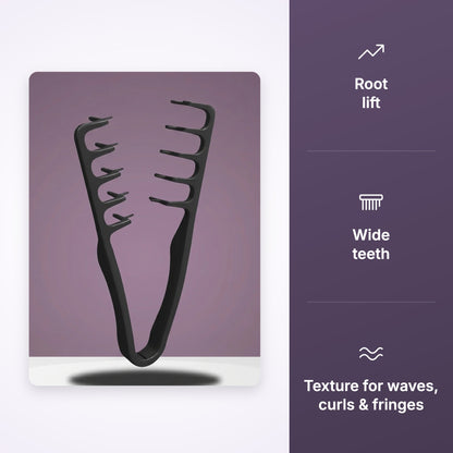Texture Comb – Volumising Wide-Tooth Styling Comb