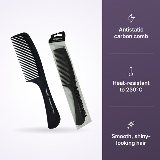 TONI&GUY 06819 carbon comb with packaging