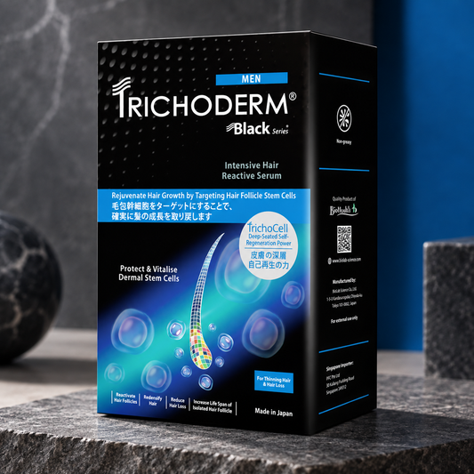 Trichoderm Men Intensive Hair Reactive Serum 10 x 7ml studio photograph