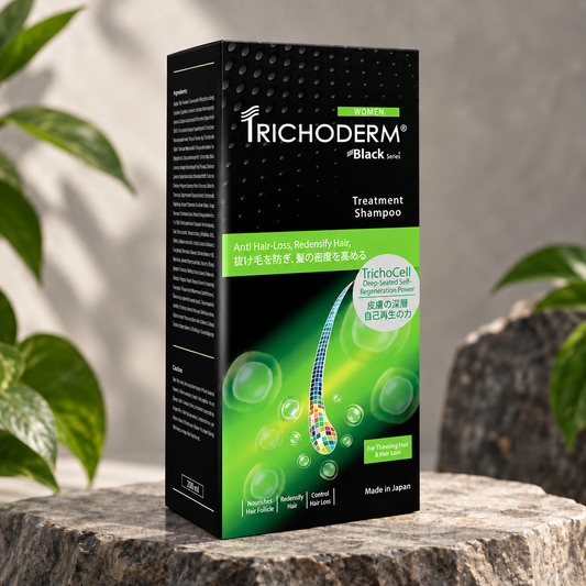 Trichoderm Women Treatment Shampoo 200ml studio photo