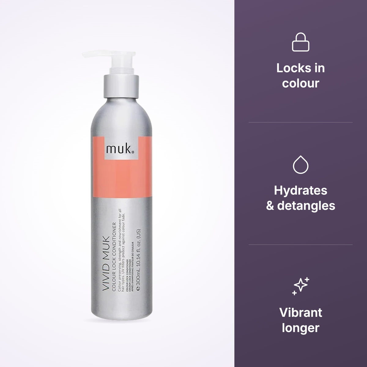 Vivid muk Colour Lock Conditioner 300ml
