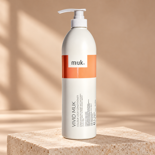 Vivid muk Colour Lock Conditioner 1000ml studio product photograph