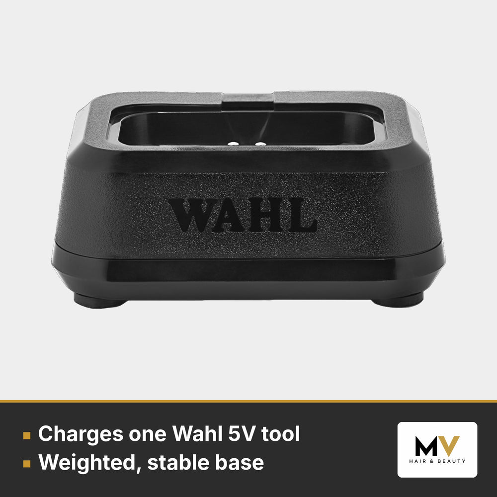 Wahl Single Power Station – Charges one Wahl 5V tool, Weighted, stable base