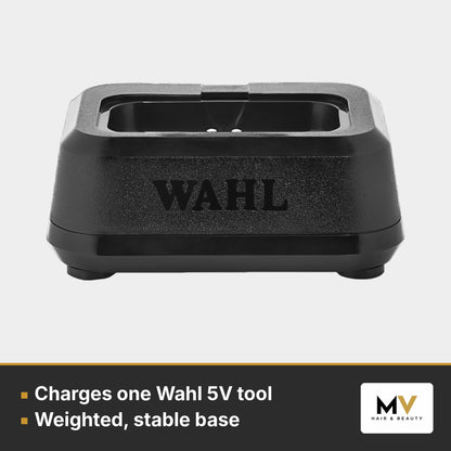 Wahl Single Power Station – Charges one Wahl 5V tool, Weighted, stable base