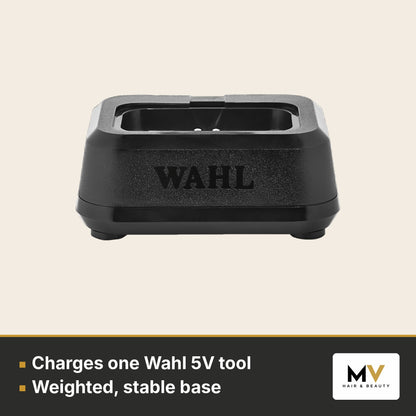 Wahl Single Power Station – Charges one Wahl 5V tool, Weighted, stable base
