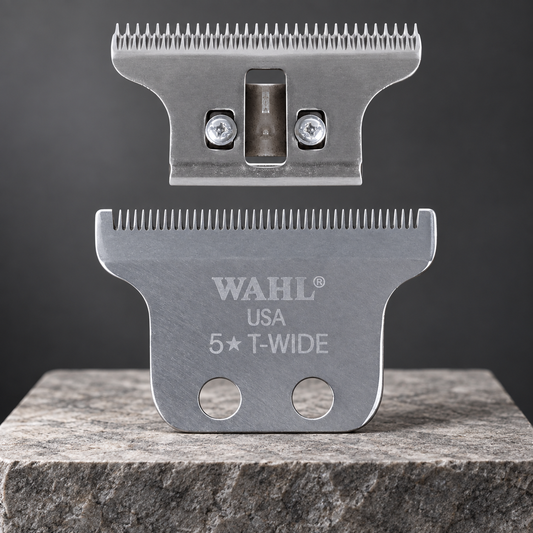 Wahl Extra Wide Replacement Trimmer Blade studio photograph