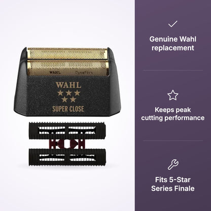 Wahl Finale replacement foil and cutter: Wahl replacement, keeps peak cutting performance, fits 5-Star Series Finale
